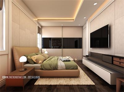  Thiết kế nội thất cao cấp biệt thự song lập Vinhomes Riverside