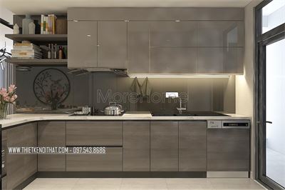  Thiết kế nội thất chung cư hiện đại Dicovery Complex 302 Cầu Giấy